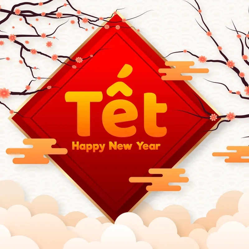 Làm mới bằng ảnh anime tết đôi ngọt ngào