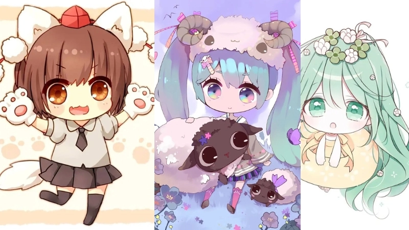 Hình nền chibi đáng yêu là như thế nào để bạn mê ngay
