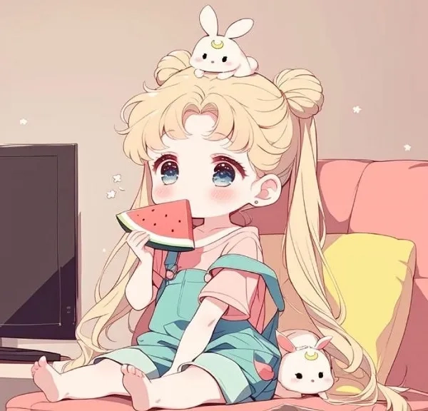 Thưởng thức quả dưa hấu ruột vàng ngọt lịm