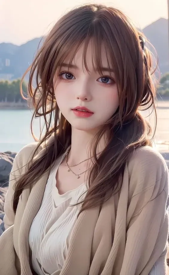 Tạo hình mô hình 3D cô gái với trang phục tinh xảo