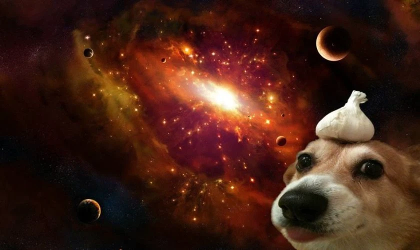 Đáng yêu cực độ với hình nền chó shiba meme siêu cute