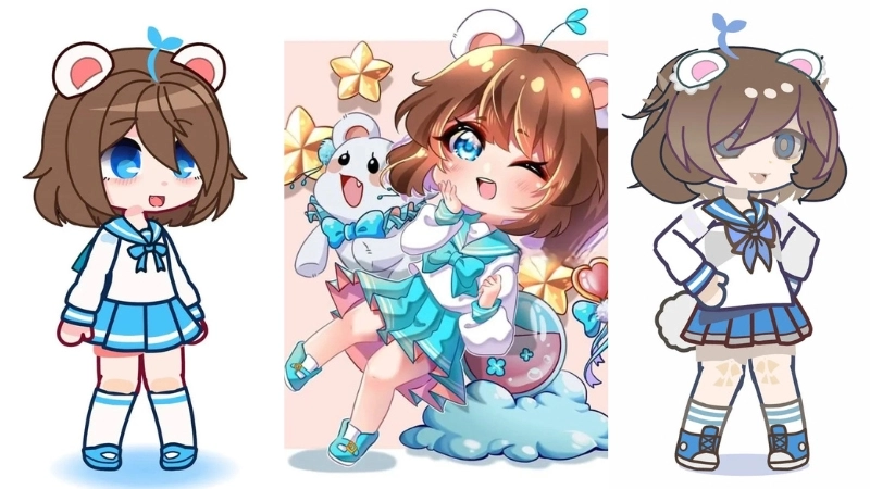 Hình simmy chibi cute là như thế nào