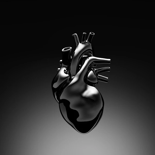 Khám phá ảnh hình trái tim màu đen buồn