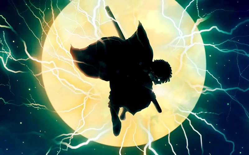 Hình ảnh anime Zenitsu sống động từng chi tiết