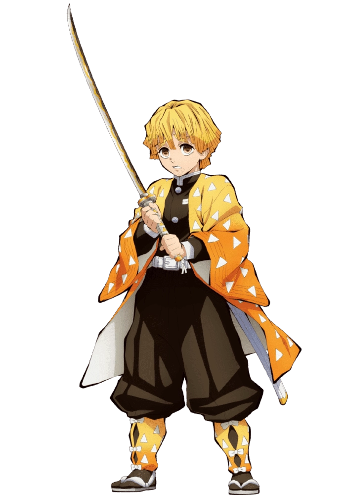 Hình nền điện thoại Zenitsu cực kỳ bắt mắt