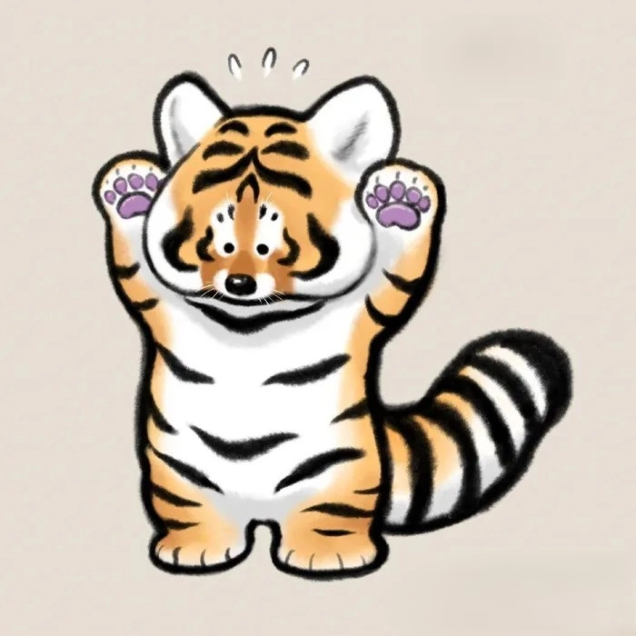 Tìm kiếm ảnh đẹp về con hổ chibi cute