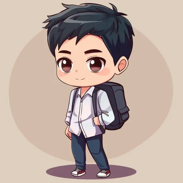 Tuyển chọn chibi học sinh dễ thương đáng yêu