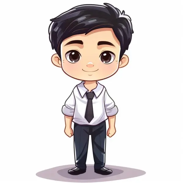Xem ngay hình chibi học sinh siêu dễ thương