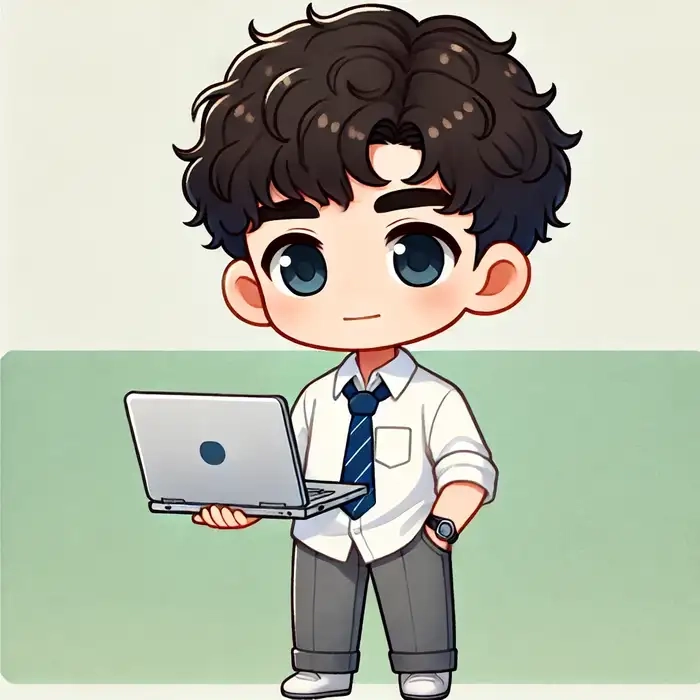 Khám phá chibi sinh viên học bài chăm chỉ