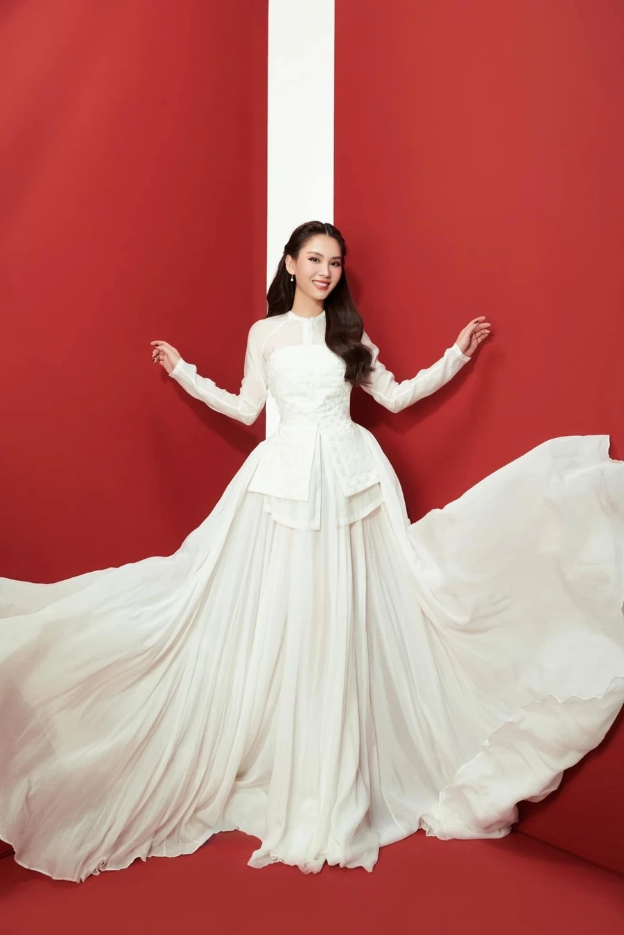 Ảnh số đo chuẩn từ Huỳnh Nguyễn Mai Phương chiều cao cân nặng