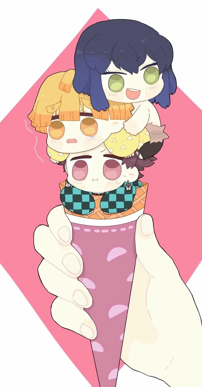 Ngắm khoảnh khắc inosuke chibi cười rạng rỡ