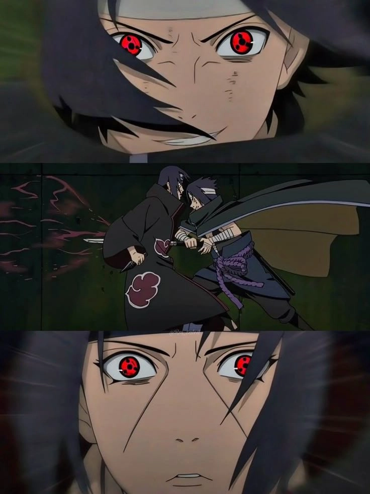 Tạo hình Akatsuki Itachi Uchiha huyền thoại với ánh nhìn vô cảm