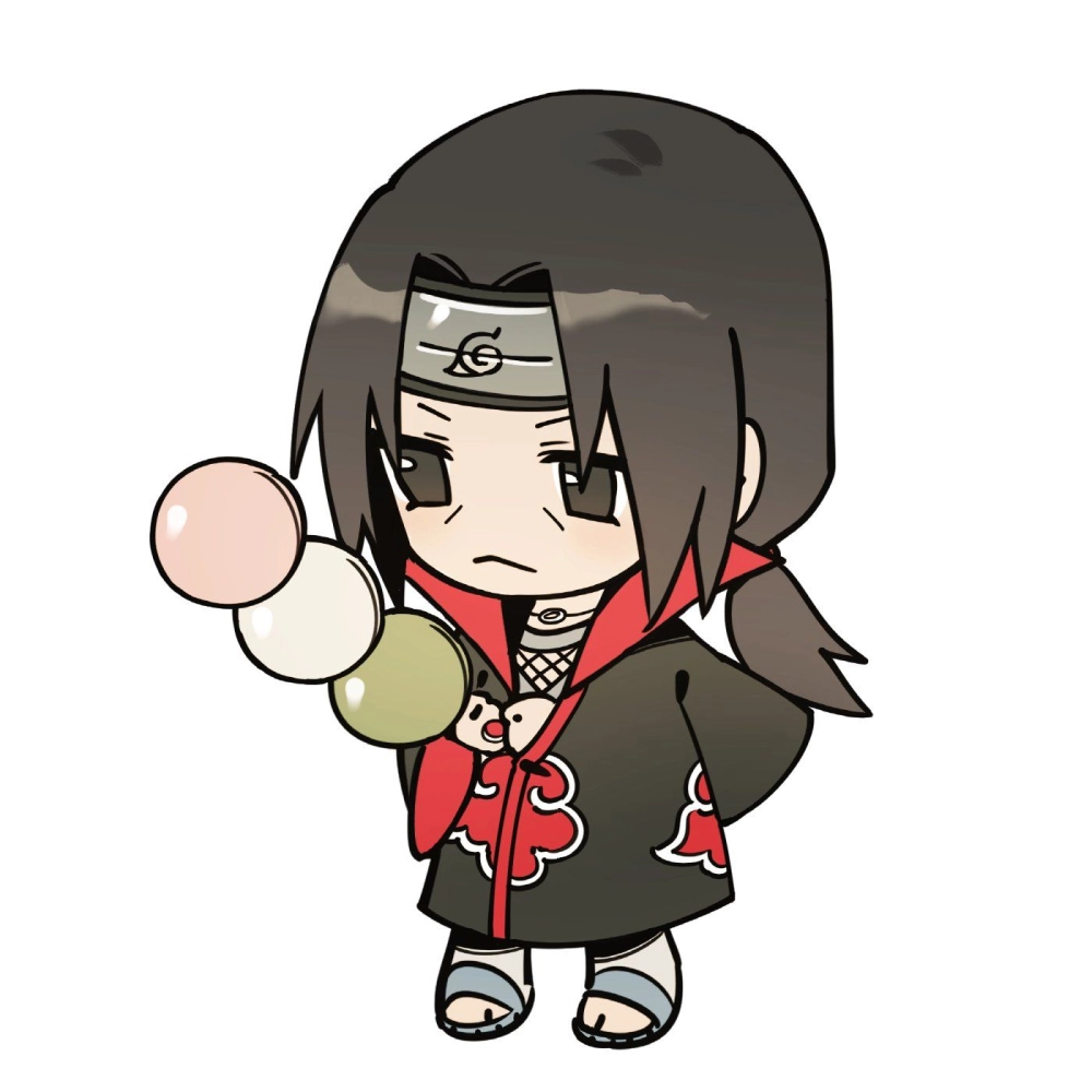 Tạo hình Itachi chibi kết hợp giữa đáng yêu và bí ẩn khiến fan thích mê