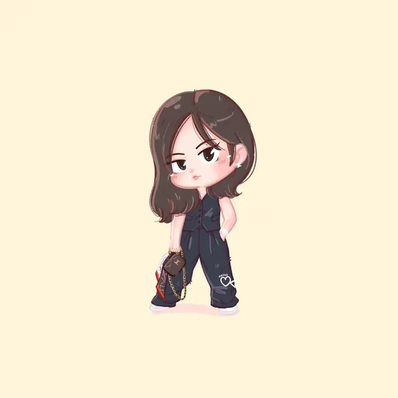 Bộ sưu tập jisoo blackpink chibi jennie cực chất