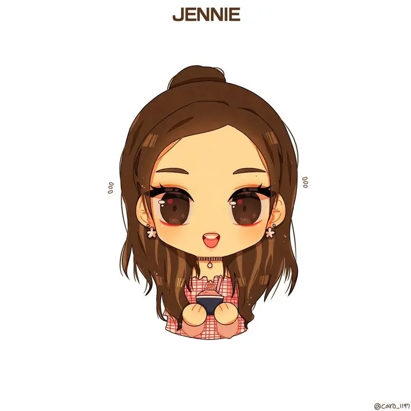 Khám phá chibi jennie siêu cute
