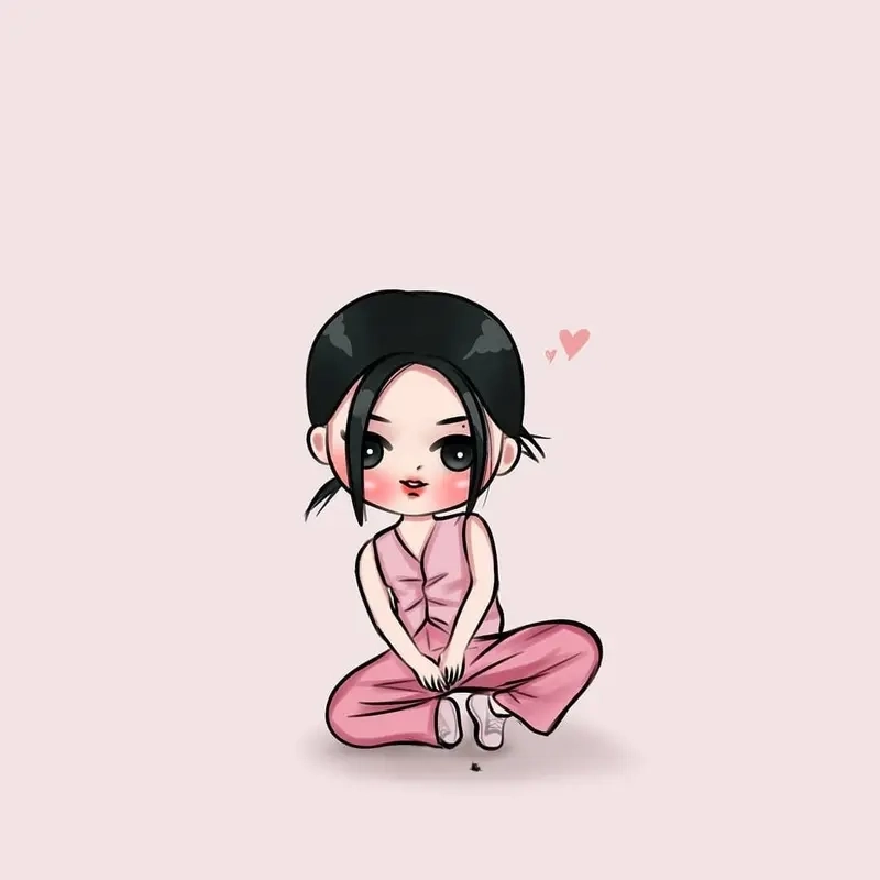 Chiêm ngưỡng blackpink jennie chibi drawing độc đáo