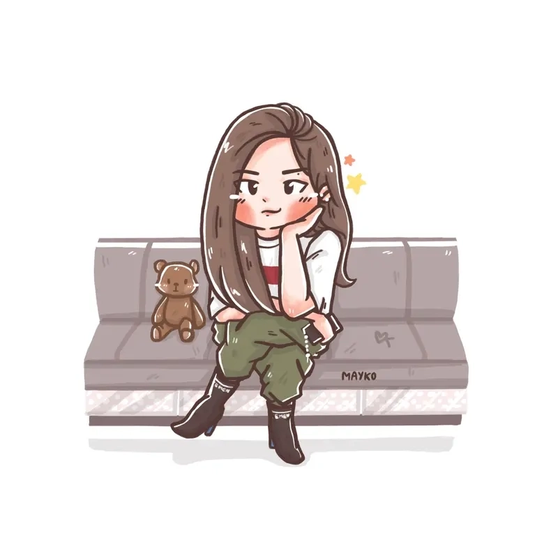 Khám phá jennie black pink chibi đáng yêu