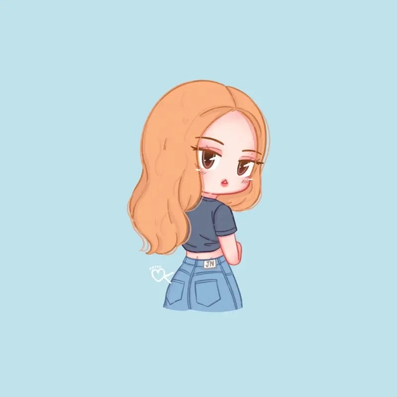 Xem ngay jennie chibi blackpink cực dễ thương