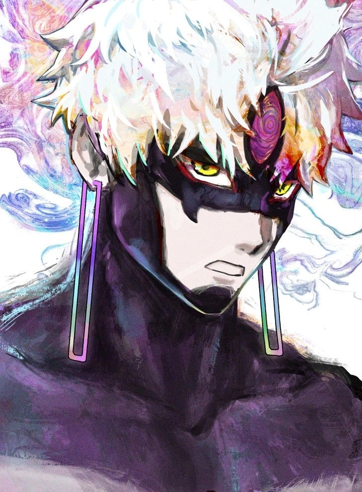 Jiji Evil Eye anime thể hiện sức mạnh bóng tối