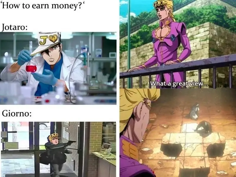 Thả ga cười với bộ sưu tập jojo meme cực chất và độc đáo