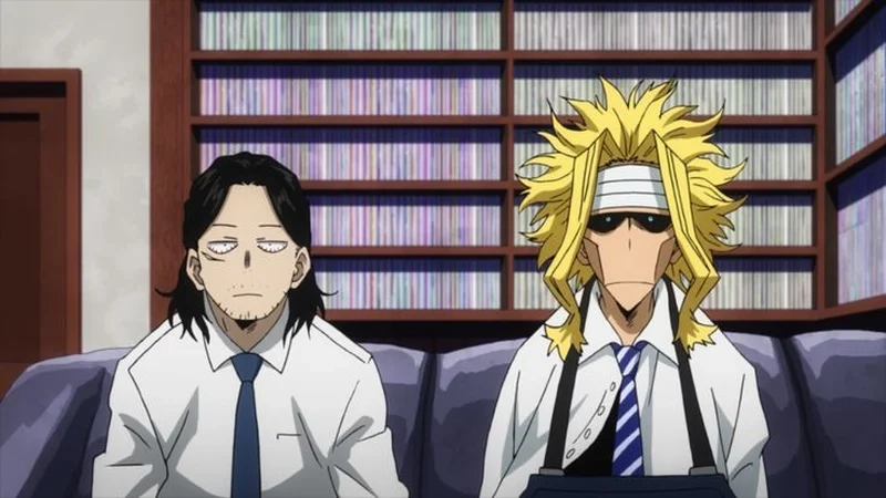 MHA Aizawa x All Might đầy uy lực và sâu sắc