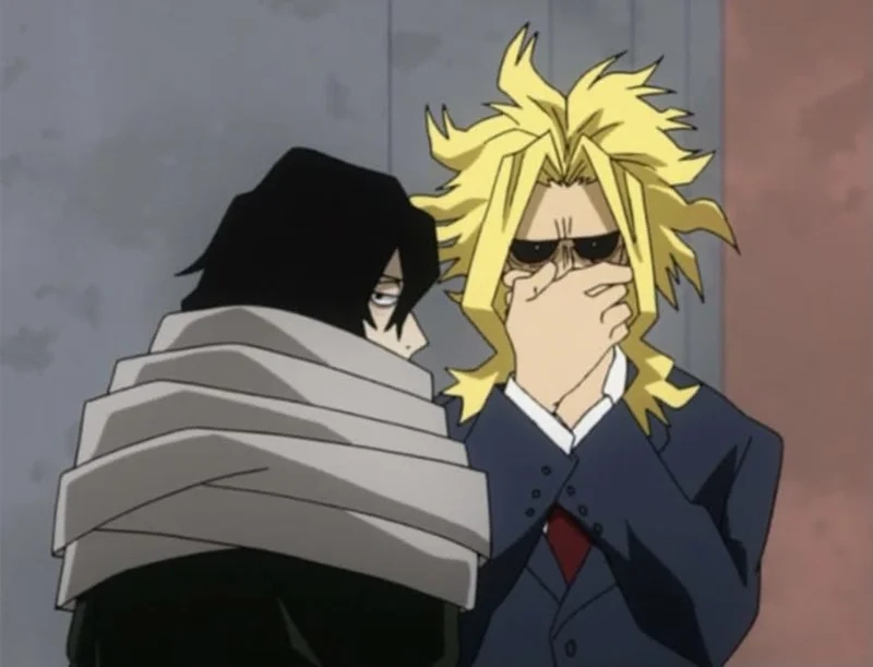 Aizawa x All Might manga cảm xúc dâng trào