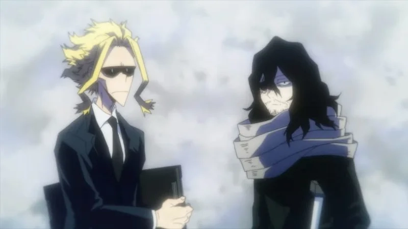 Aizawa x All Might comic đối lập cuốn hút