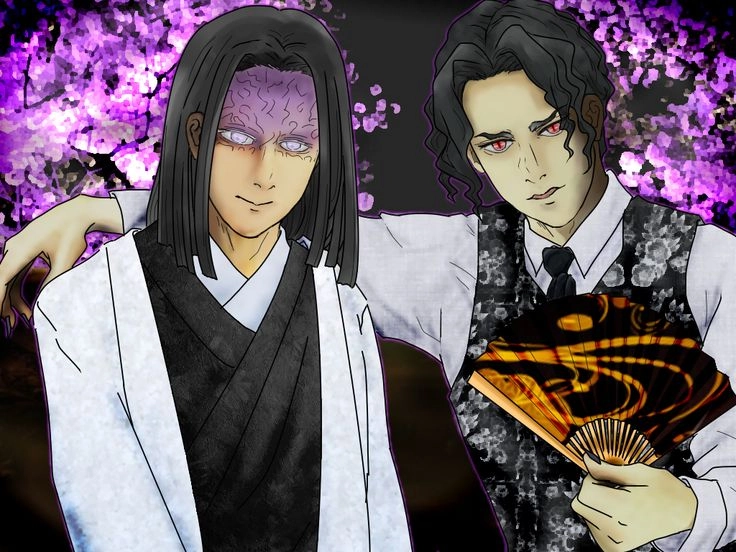 Kagaya x Muzan comic rực rỡ trong bóng tối tàn khốc