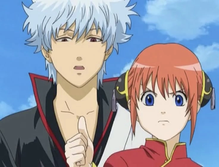 Kagura x Gintoki mối quan hệ thân thiết cảm động