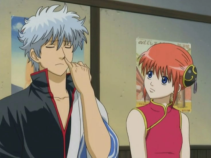 Gintama Kagura x Gintoki kết nối bằng yêu thương