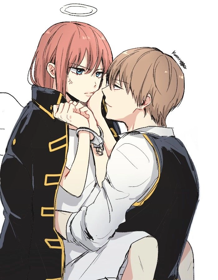 Sougo x Kagura mối quan hệ lắm tiếng cãi nhưng gắn bó