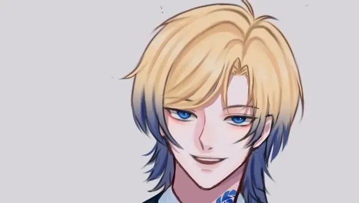 Michael Kaiser hair mái tóc vàng rực ánh hào quang