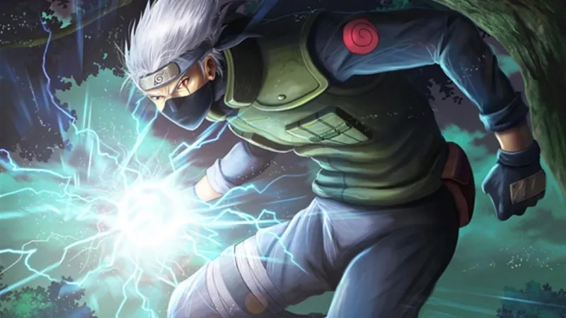 Kakashi jounin chiến binh cấp cao của Làng Lá