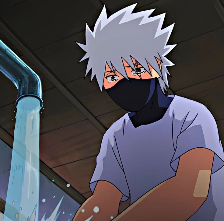 Kakashi lúc nhỏ gương mặt lạnh và già dặn