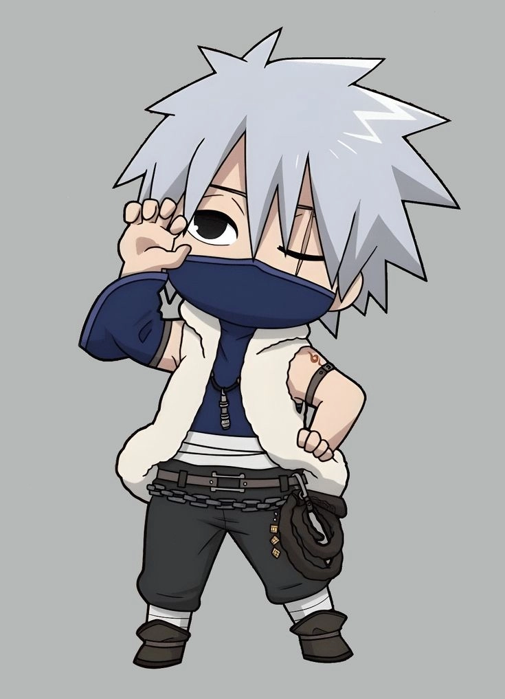 Chibi Kakashi phiên bản thu nhỏ đáng yêu và ngầu