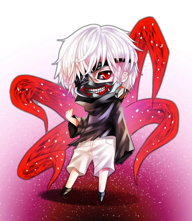 Tokyo Ghoul Ken Kaneki chibi được fan vẽ lại siêu dễ thương