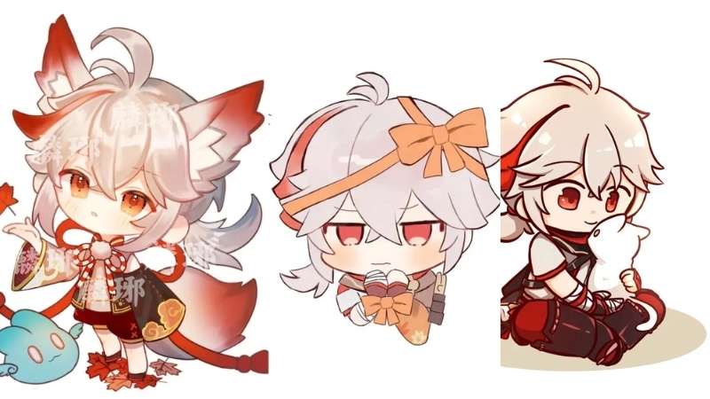Ảnh kazuha chibi là như thế nào