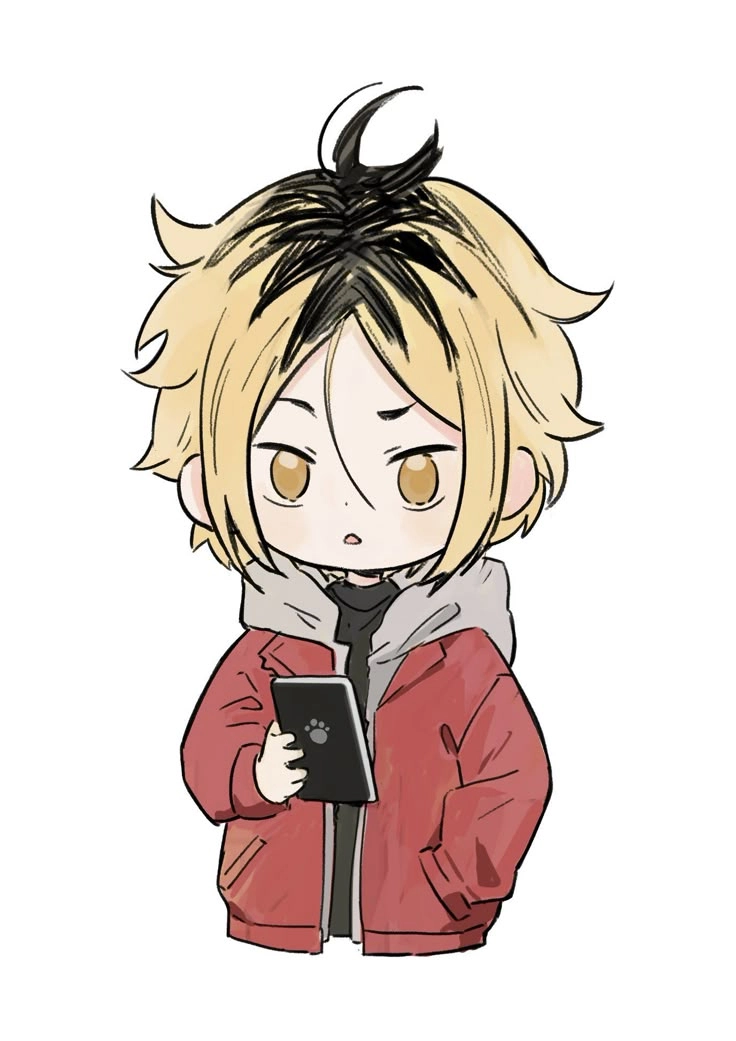 Kenma chibi nhỏ nhắn đáng yêu không chịu nổi