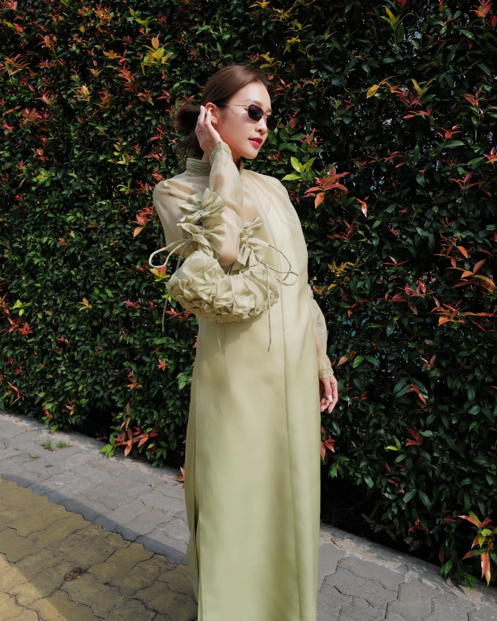 Hình ảnh mạnh mẽ của Khả Ngân hậu duệ mặt trời