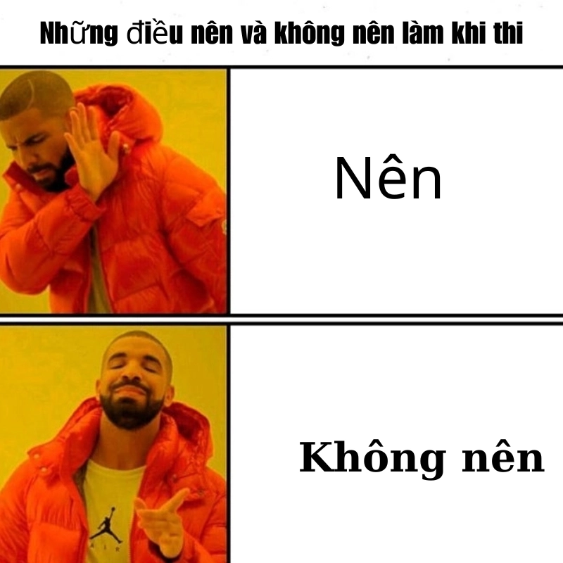 Cuộc đời là chuỗi meme nên và không nên đầy hài hước