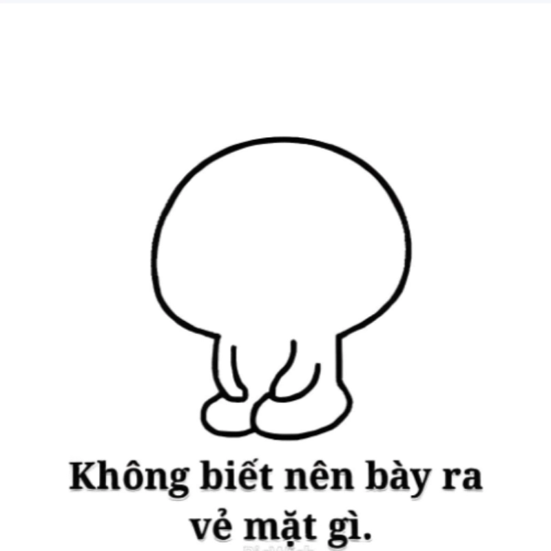 Mọi chuyện đều trả lời bằng không biết nữa meme