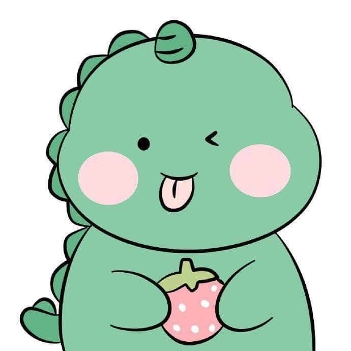 Tìm thấy ngay bộ chibi khủng long dễ thương