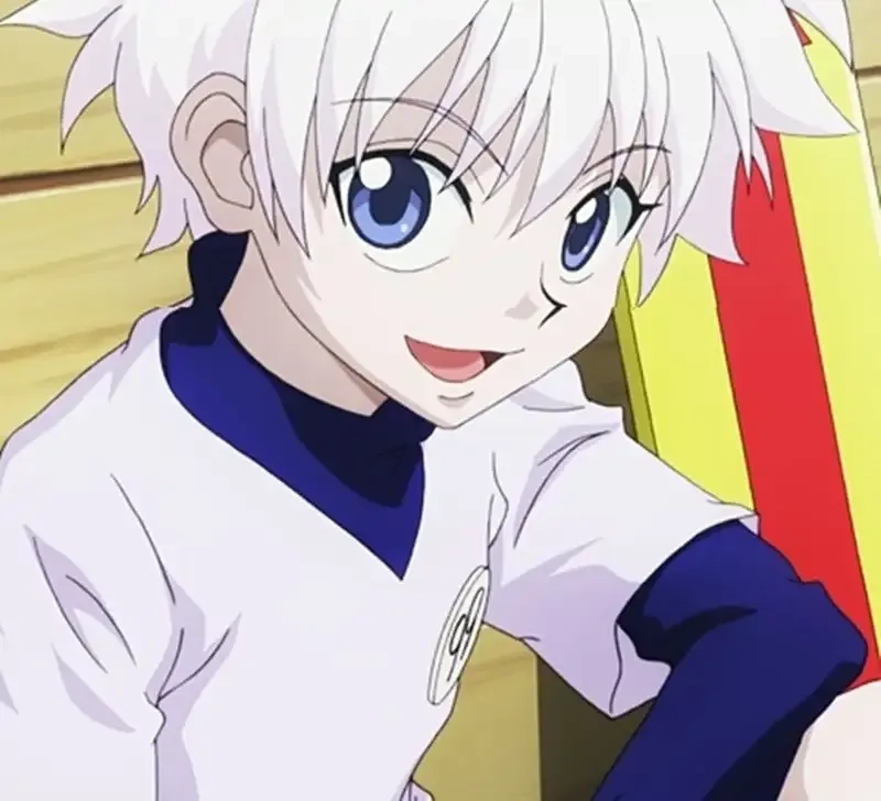 Killua icons thường là biểu cảm sắc lạnh nhưng lôi cuốn