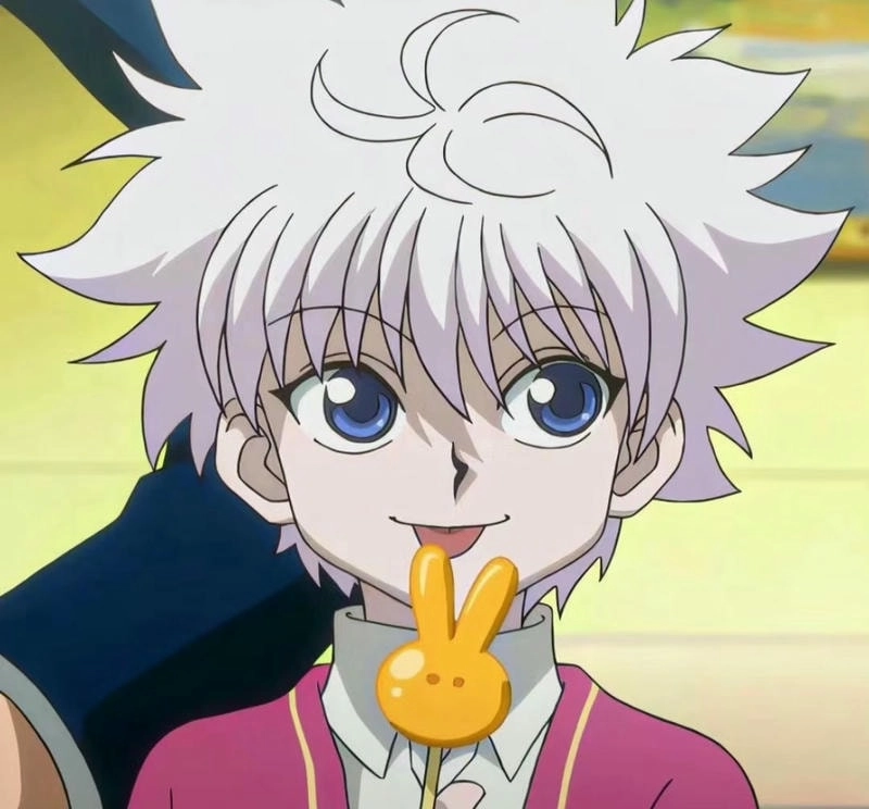 Ảnh Killua chibi mang nét ngầu lòi pha ngây thơ đáng yêu