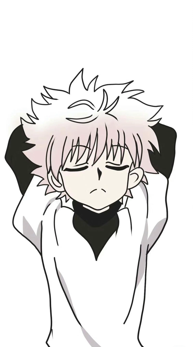 Avatar Killua chibi phù hợp làm ảnh đại diện siêu dễ thương