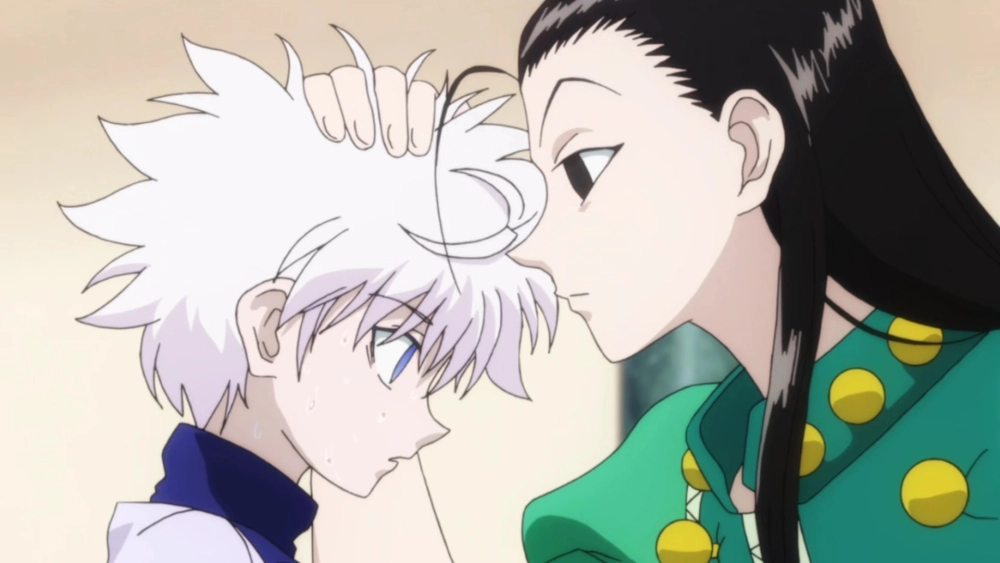 Illumi x Killua fanart tái hiện sự đối lập ám ảnh