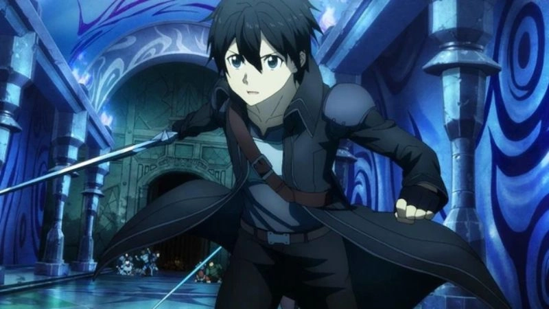 Kirito ảnh thể hiện khí chất chiến binh không thể khuất phục