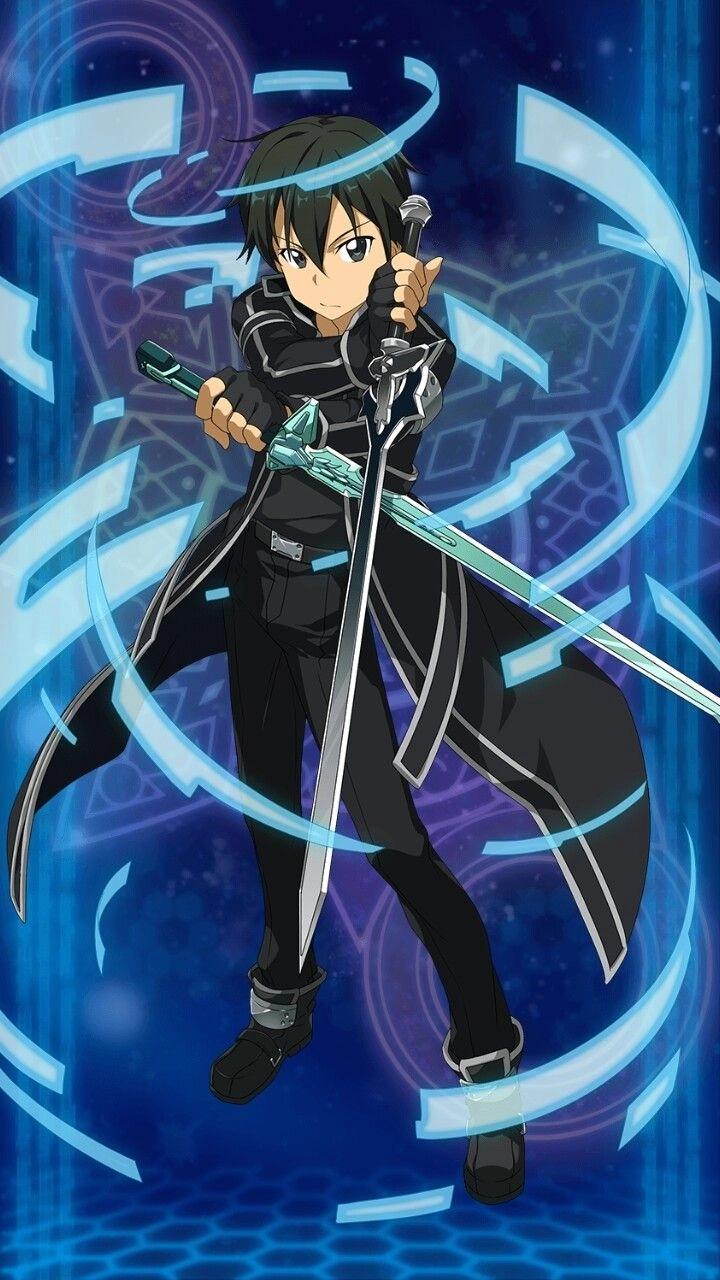 Kirito 3D wallpaper ảnh nền chiều sâu cho game thủ và otaku