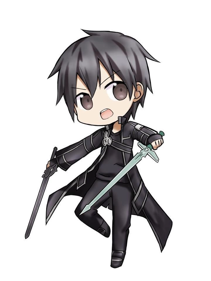 Kirito SAO chibi phiên bản ngầu bá đạo
