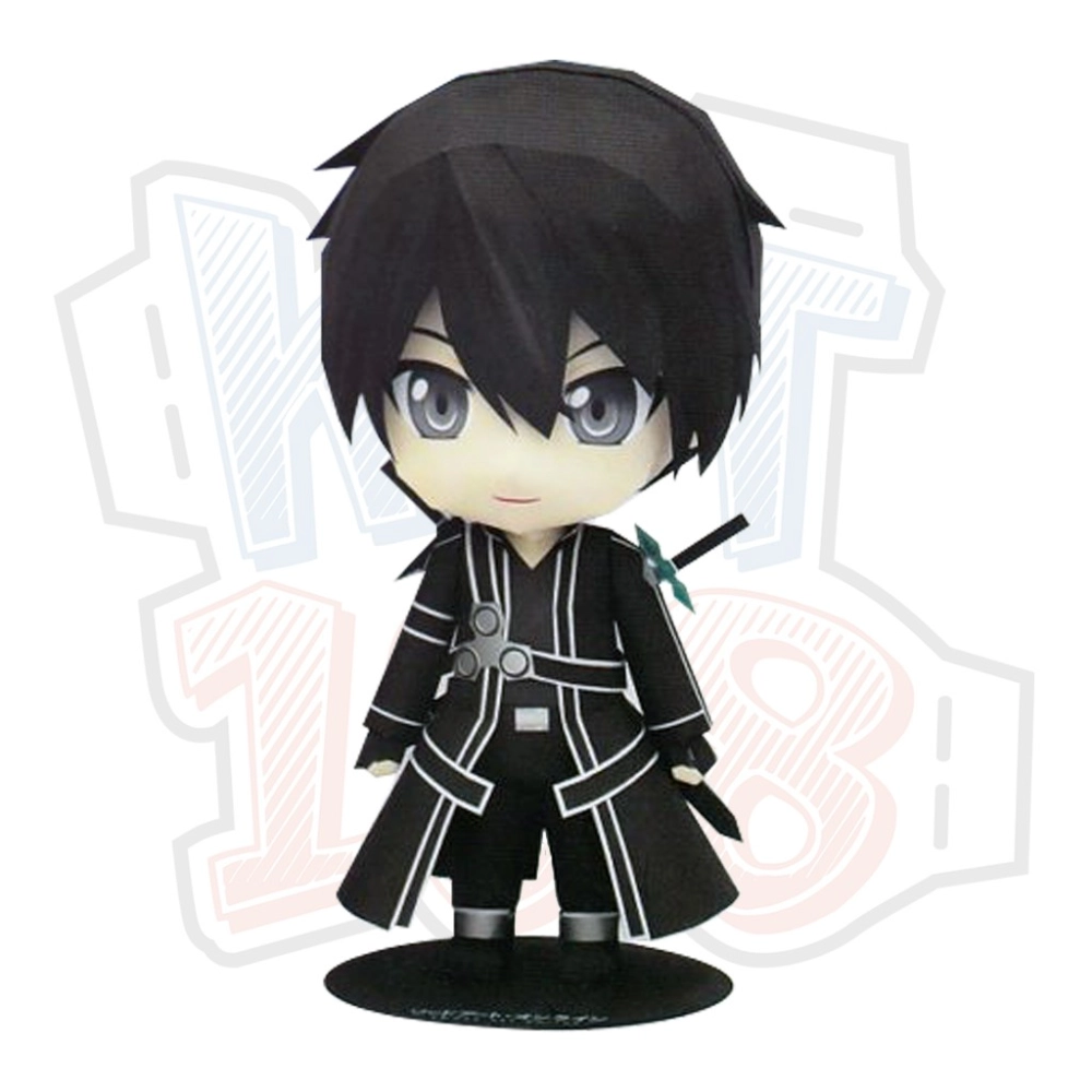 Hình ảnh Kirito chibi rực rỡ ánh hào quang